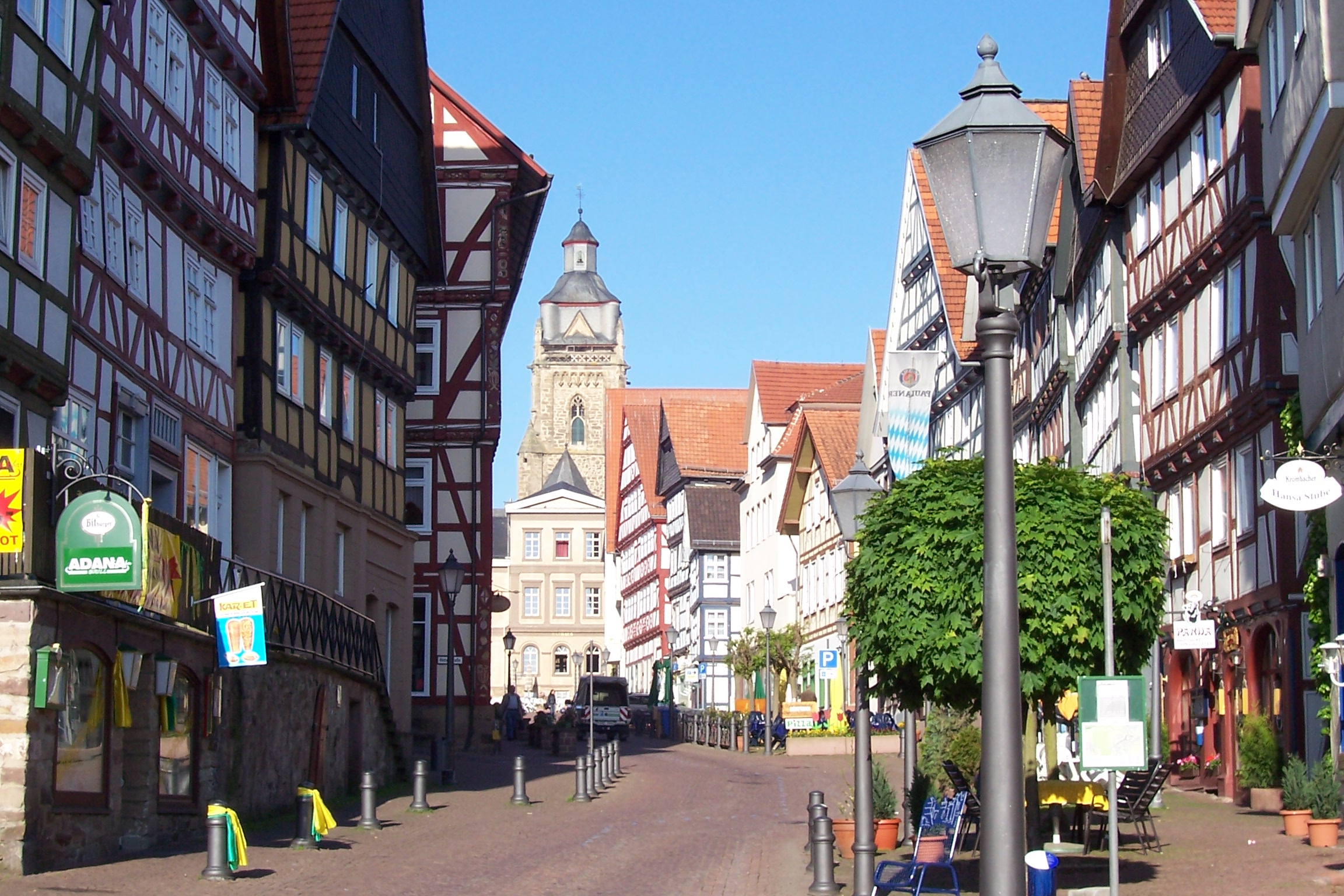 Altstadt mit Kirchturm